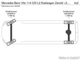 Mercedes-Benz Vito 114 CDI L2 Koelwagen Zanotti +20C/-15C st ...