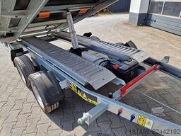 trailershop riesig Debon PW 3.6 mit Bordwandaufsatz elektro