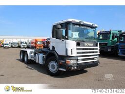 Scania P124-360 + HOOK + 6X2 + MANUAL + EURO 2