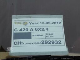 Scania G 420 + 6X2/4 + EURO 5 + PERFECT CONDITION