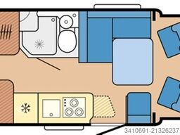 HOBBY OnTour T 710 GE Combi 6 RFK Markise Fahrassist