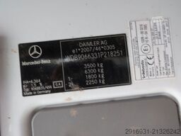 MERCEDES-BENZ Nr:35 Sprinter 316 CDI 4X4 1. Hand/ Klima / PDC