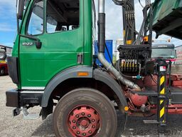MERCEDES-BENZ 1922 K DREISEITENKIPPER + HIAB 090 143TKM 1-HAND