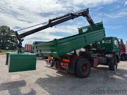 MERCEDES-BENZ 1922 K DREISEITENKIPPER + HIAB 090 143TKM 1-HAND
