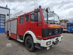 MERCEDES-BENZ 1735 V8 Feuerwehr LF 24 Tank Pumpe Stromaggregat