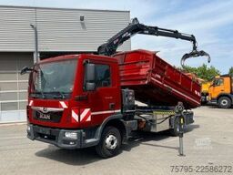 MAN TG-L 8.190.4x2 BL 2-Achs Kipper Kran Hiab 078