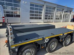 SCHEUERLE EuroCompact U9 Flachbett ausziehbar Pendelachsen