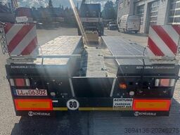SCHEUERLE EuroCompact U9 Flachbett ausziehbar Pendelachsen