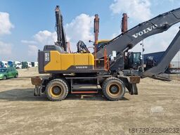 Volvo EW240E wheeled excavator