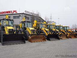 New Holland B 115 C backhoe loader / 1000 MTH !