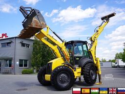 New Holland B 115 C backhoe loader / 1000 MTH !