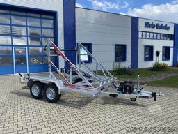 TA-NO T4A Kabeltrommel-Anhänger 3000KG E-Winde