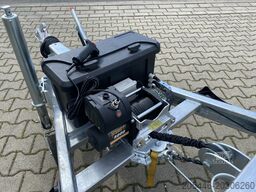 TA-NO T4A Kabeltrommel-Anhänger 3000KG E-Winde