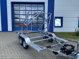 TA-NO T4A Kabeltrommel-Anhänger 3000KG E-Winde