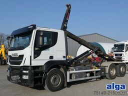 IVECO 460 X-WAY Stralis 6x2, Hiab XR21S59, Lenk-Lift