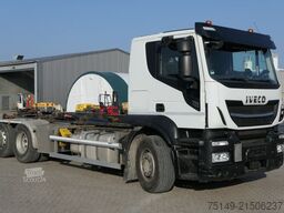 IVECO 460 X-WAY Stralis 6x2, Hiab XR21S59, Lenk-Lift