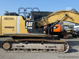 CATERPILLAR 320E, S.W.S., Greifer- u. Hammervorrichtung