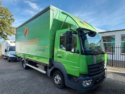 MERCEDES-BENZ Atego 818 Pritsche/Schiebeplane mit Ladebordwand