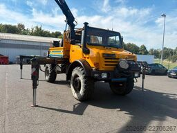 UNIMOG U5000 4x4 Hiab 166 E-5fach hydr., Funk, Winde