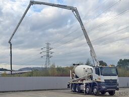 MERCEDES-BENZ AROCS 3743 * Betonpumpe + FUNK * 8x4 * TOP