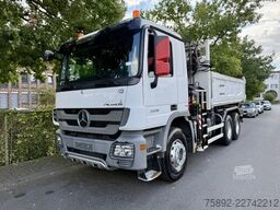 Mercedes-Benz Actros 3336 /6x4/Kipper+Fassi F155/Eu5/130tkm