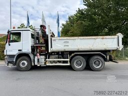 Mercedes-Benz Actros 3336 /6x4/Kipper+Fassi F155/Eu5/130tkm