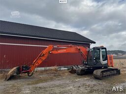 Hitachi ZX135US-3 Crawler Excavator with 2 buckets and rot