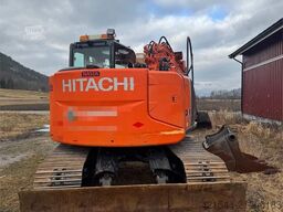 Hitachi ZX135US-3 Crawler Excavator with 2 buckets and rot