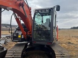 Hitachi ZX135US-3 Crawler Excavator with 2 buckets and rot