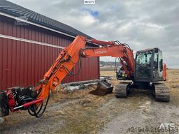 Hitachi ZX135US-3 Crawler Excavator with 2 buckets and rot