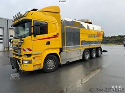 Scania R580 8x4 Combination Sewer Cleaning Truck – Snow P