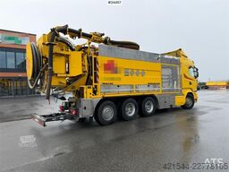 Scania R580 8x4 Combination Sewer Cleaning Truck – Snow P