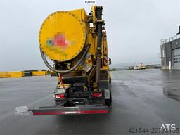 Scania R580 8x4 Combination Sewer Cleaning Truck – Snow P