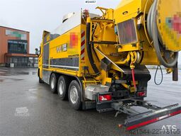 Scania R580 8x4 Combination Sewer Cleaning Truck – Snow P