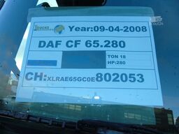 DAF CF 65.280 + 33 METER + big platform persons /400kg