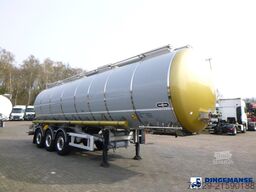 Van Hool Chemical tank inox L4BH 37.5 m3 / 1 comp