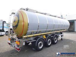 Van Hool Chemical tank inox L4BH 37.5 m3 / 1 comp