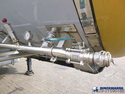 Van Hool Chemical tank inox L4BH 37.5 m3 / 1 comp