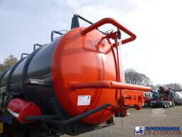 Stokota Vacuum tank inox 27 m3 / 1 comp + engine