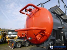 Stokota Vacuum tank inox 27 m3 / 1 comp + engine