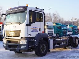 MAN TGS 26.360/ 550 cm chassis/ steered axle