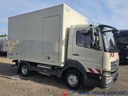 Mercedes-Benz 818 Sortimo Werkstatt Koffer + Kran Seilwinde