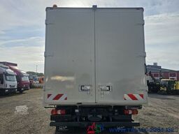 Mercedes-Benz 818 Sortimo Werkstatt Koffer + Kran Seilwinde