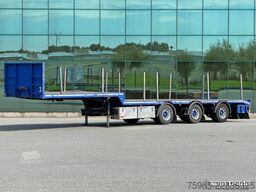 Polpriklopnik z nizko nakladalno ploščadjo  KWB P-453-STI-H 3-AS SEMI 2x STUURAS 1x LIFTAS S
