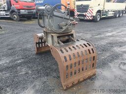 Pladdet Abbruchgreifer Greifer MS21 MS25 Rotator