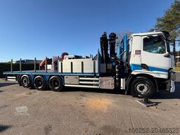 Renault C480 8x4 Pritsche + Kran (20m!) PALFINGER PK330...