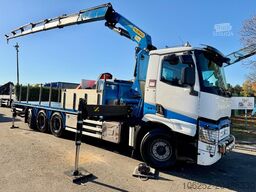 Renault C480 8x4 TRIDEM + CRANE (20m!) PALFINGER PK3300...