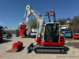 TAKEUCHI TB 370 Powertilt 3xSchaufeln Neue Gummiketten