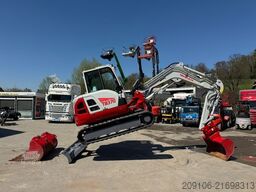 TAKEUCHI TB 370 Powertilt 3xSchaufeln Neue Gummiketten