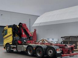 Volvo FH540 8x4 Tridem truck with 35 tm Hiab crane and 2